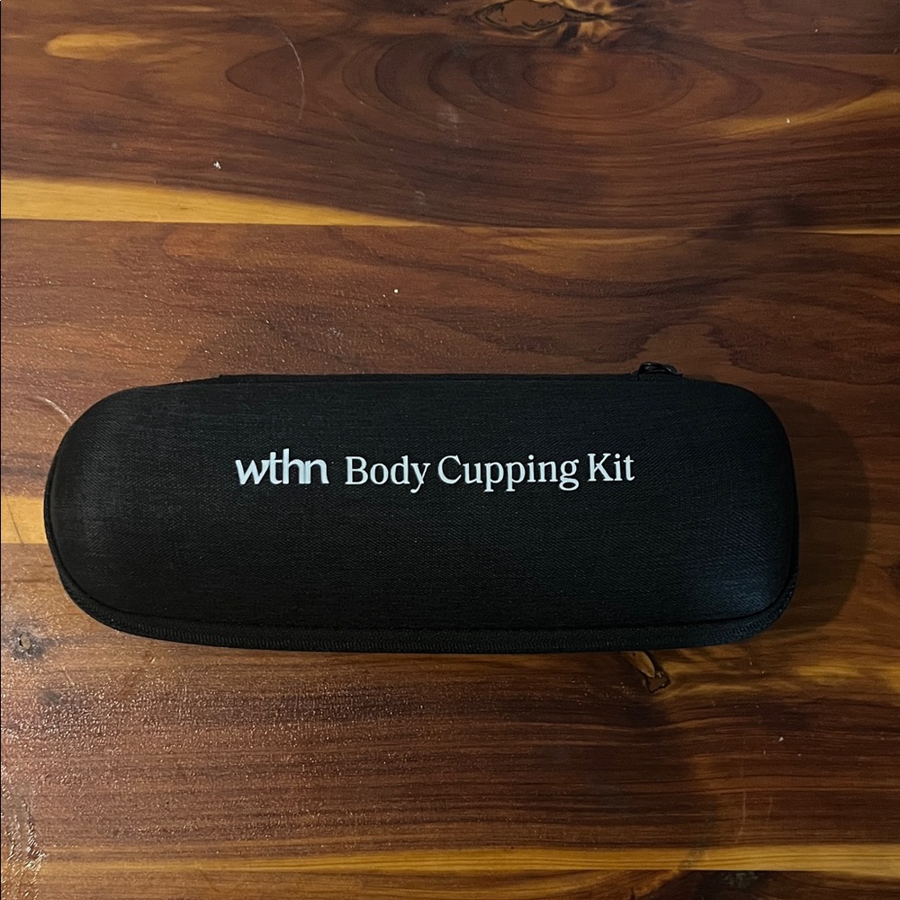 Body Cupping Kit, can use on yourself, black case. WTHN